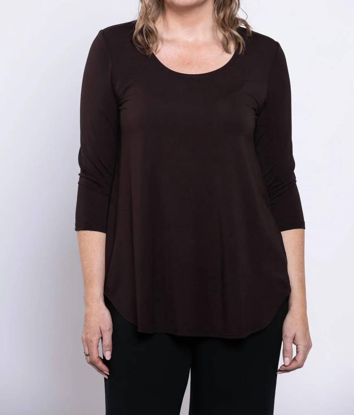 Women's Three Quarter Sleeve Bamboo Top