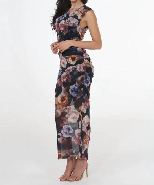 Floral Mesh Dress