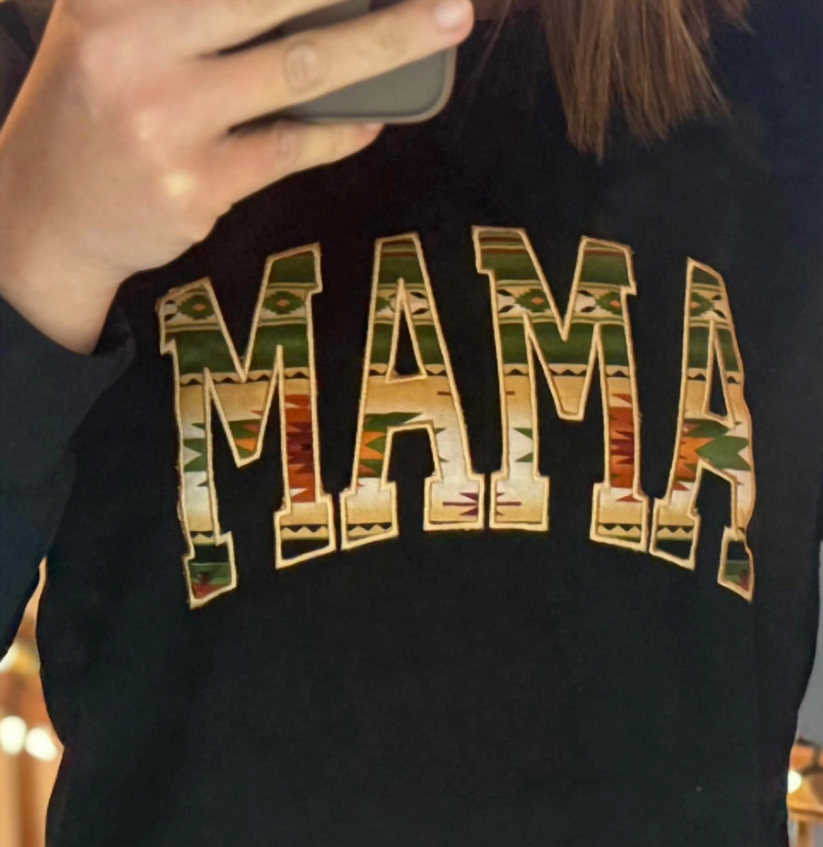Mama Embroidered Sweatshirt