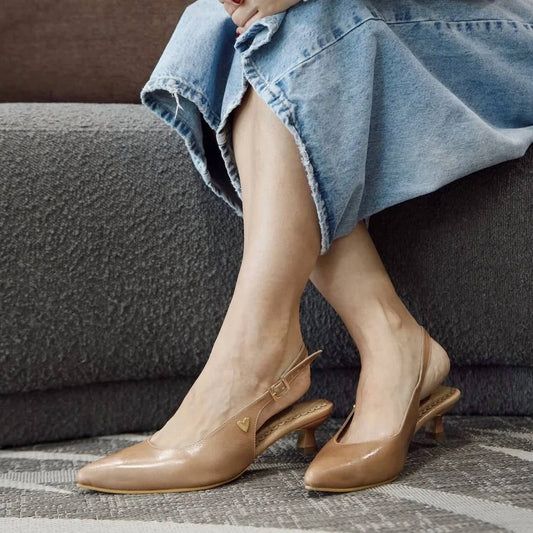 Women's Celia Pointed Kitten Low Heels