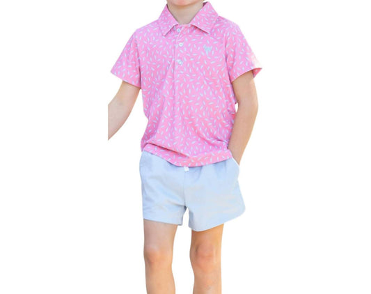 Boys Twill Shrimp Shorts