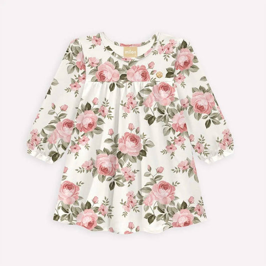 Floral Long Sleeve Dress
