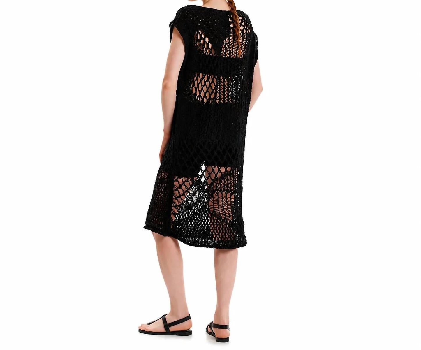 Nature Textures Midi Dress