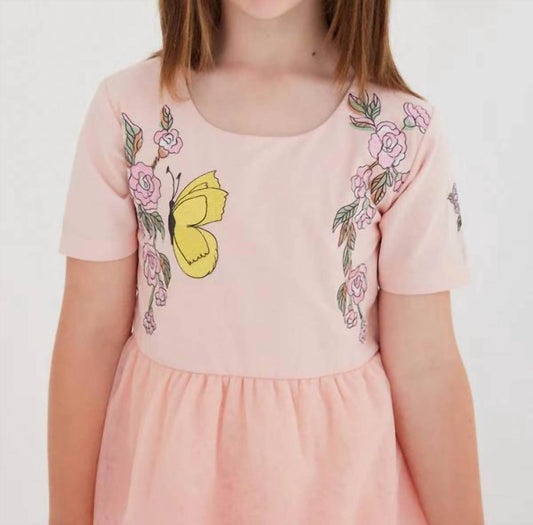 Sasha+Z - Butterfly Embroidered Layered Dress - Rack Hunt -