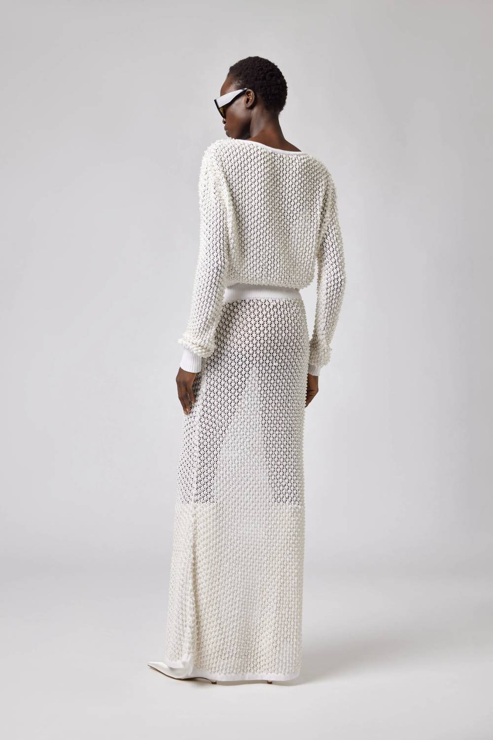 Pearl V-neck Cardigan