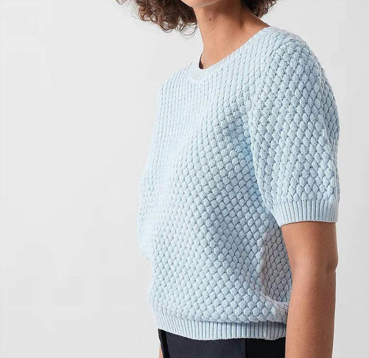 Short Sleeve Relaxed Sweater