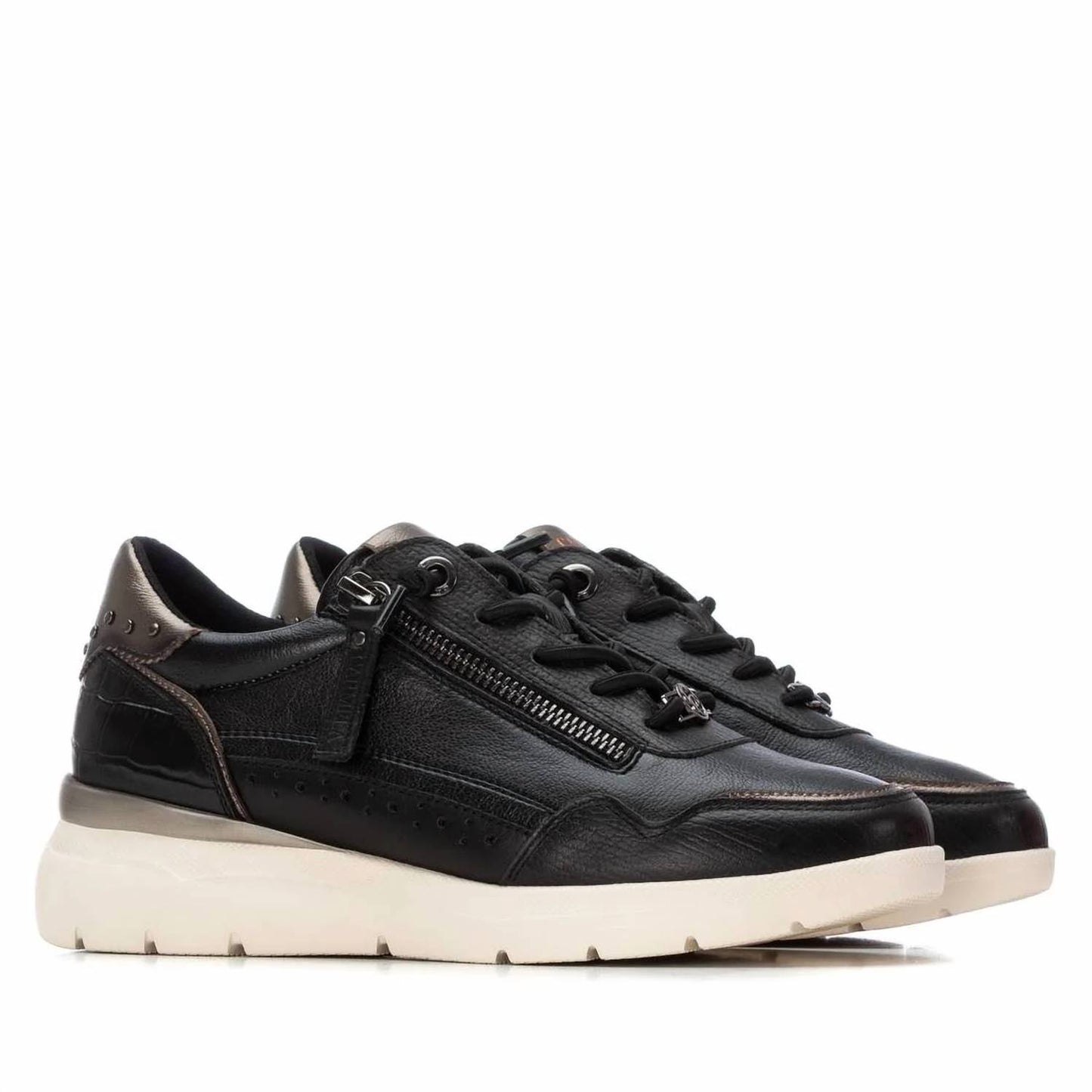Women's Leather Casual Slip On Sneakers