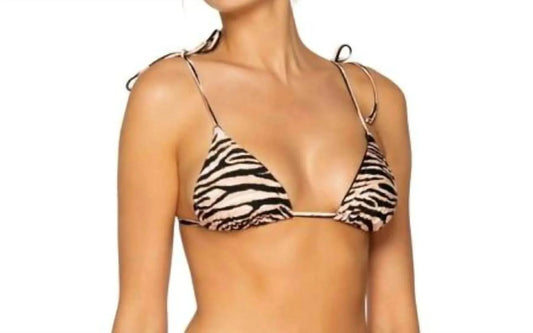 B Swim - Bengal Tulum Tie-tri Top - Rack Hunt