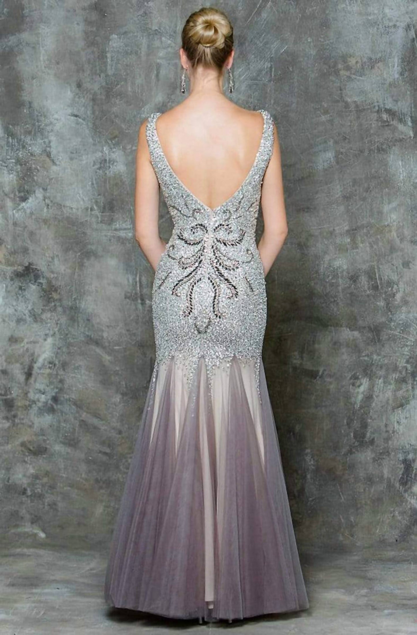 Beaded Mermaid Gown