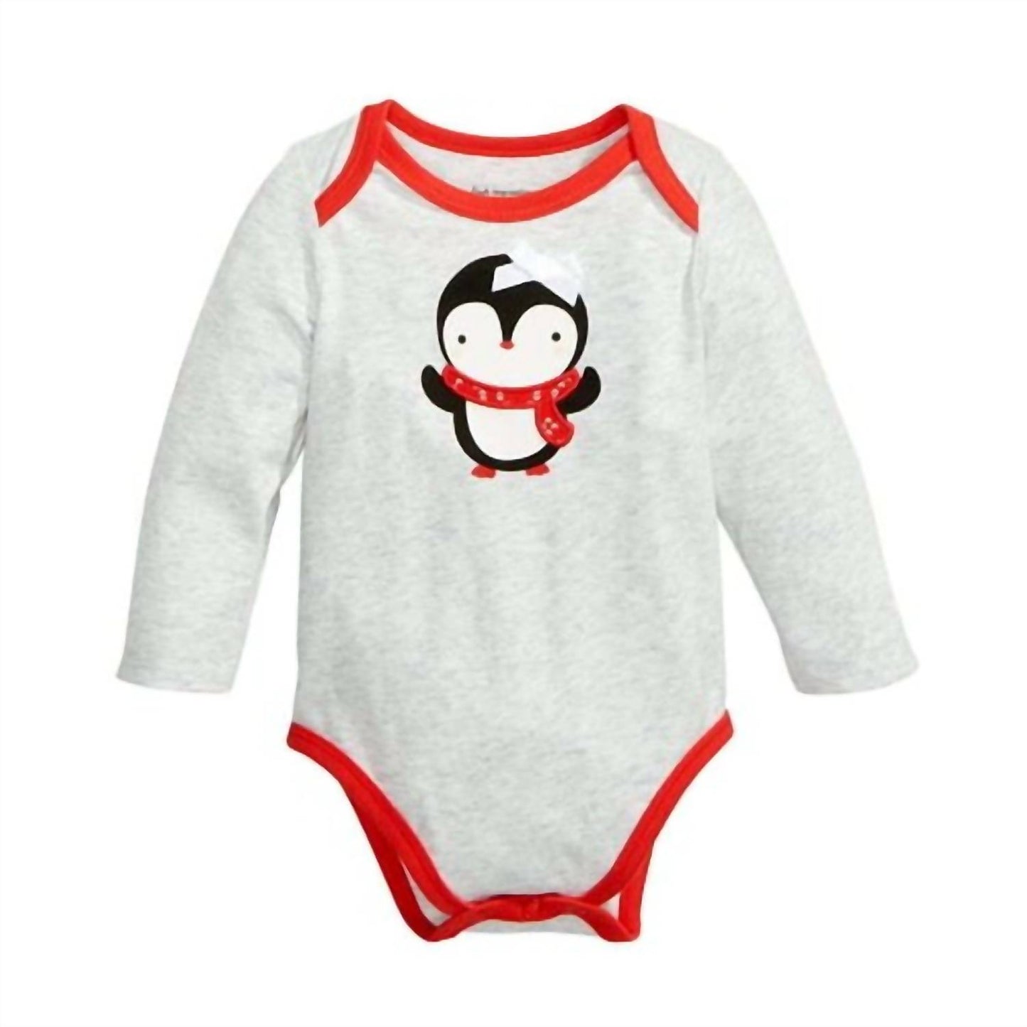 Infant Girls Penguin Bodysuit