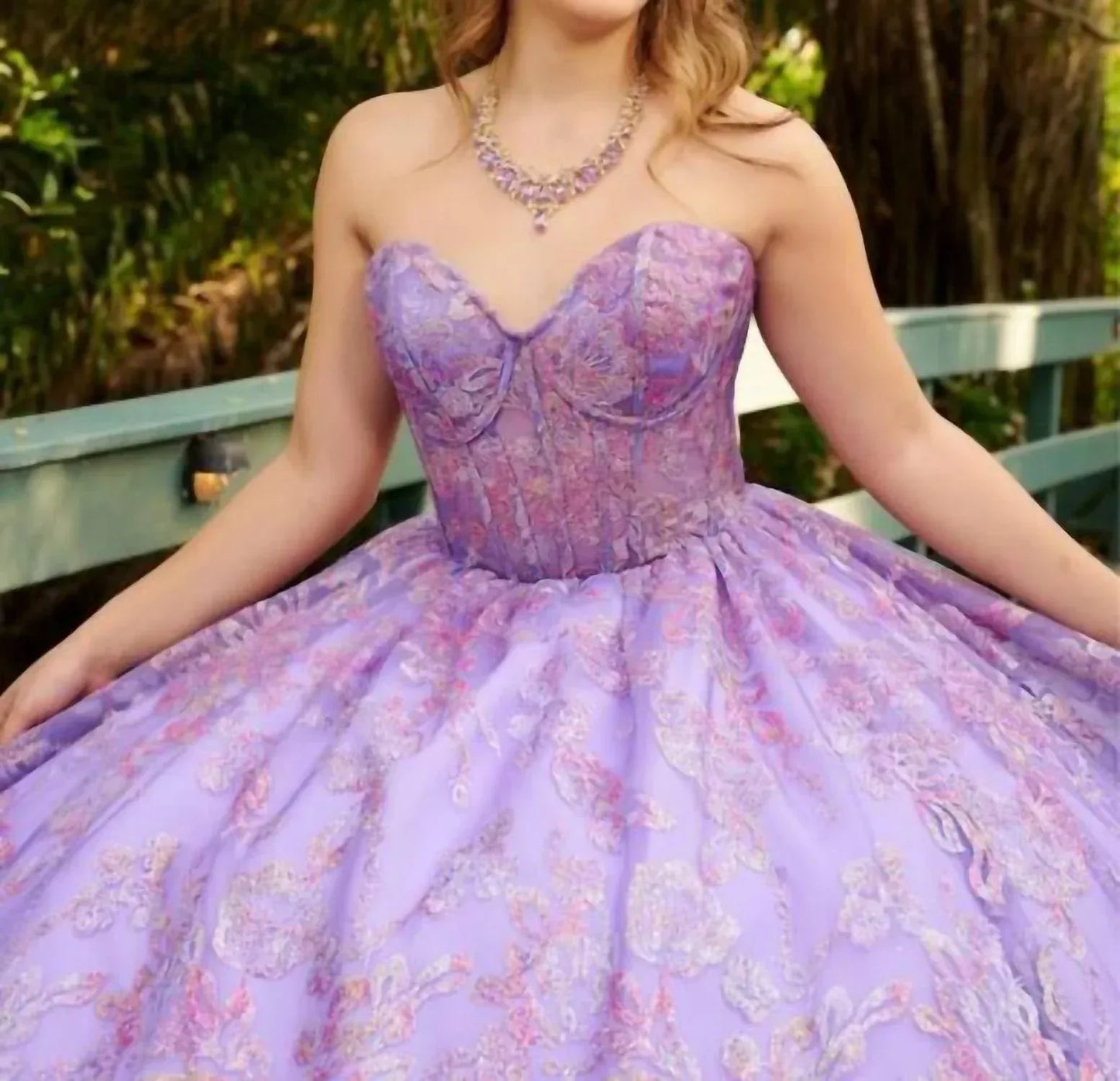 House of Wu - Lace-up Back Quinceanera Gown - Rack Hunt