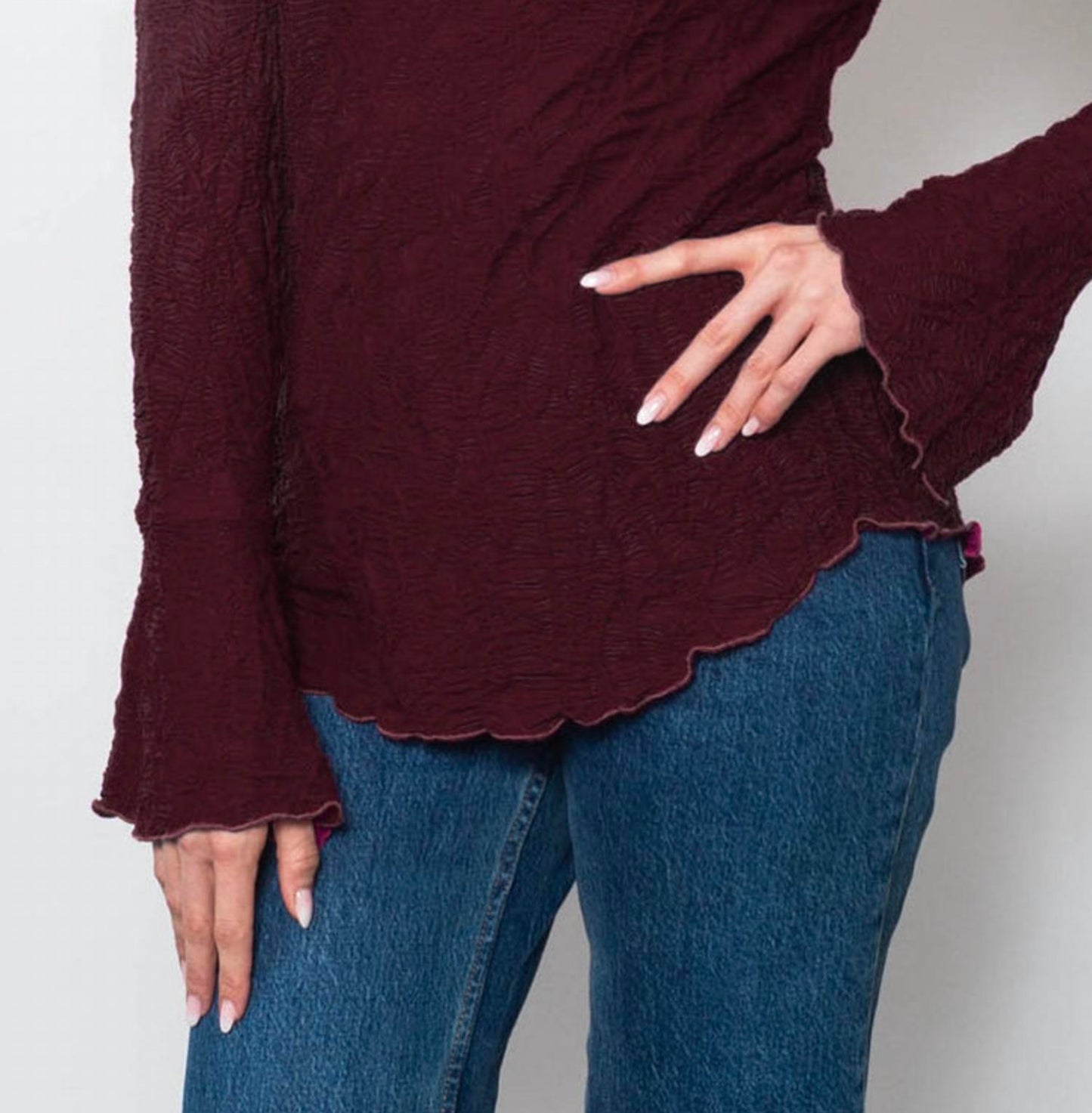 Dreamcatcher Flounce Sleeve Blouse