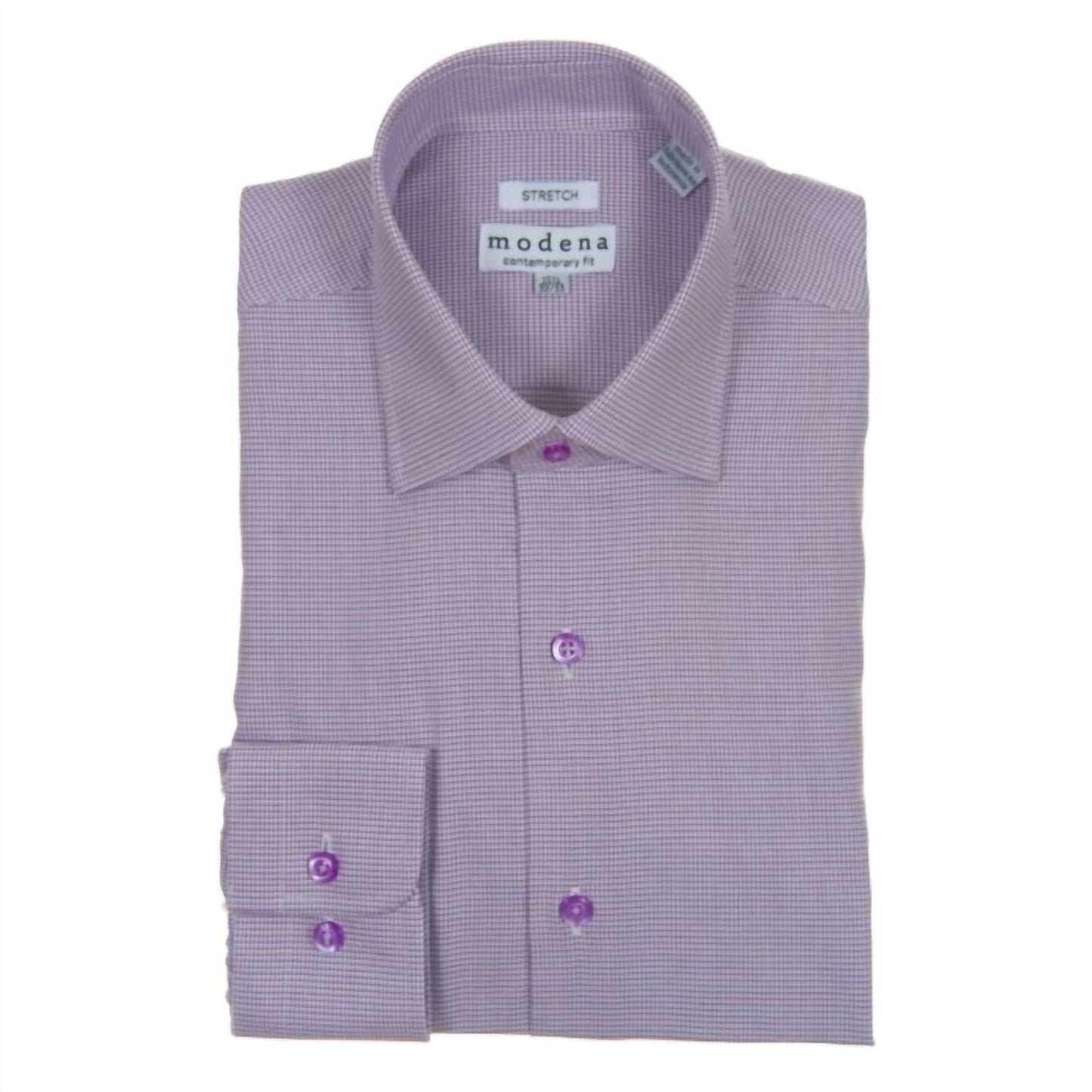 Men's Modena Contemporary Long Sleeve Button Down Shirt
