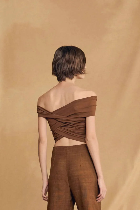 Cortana - Canela Crop Top - Rack Hunt