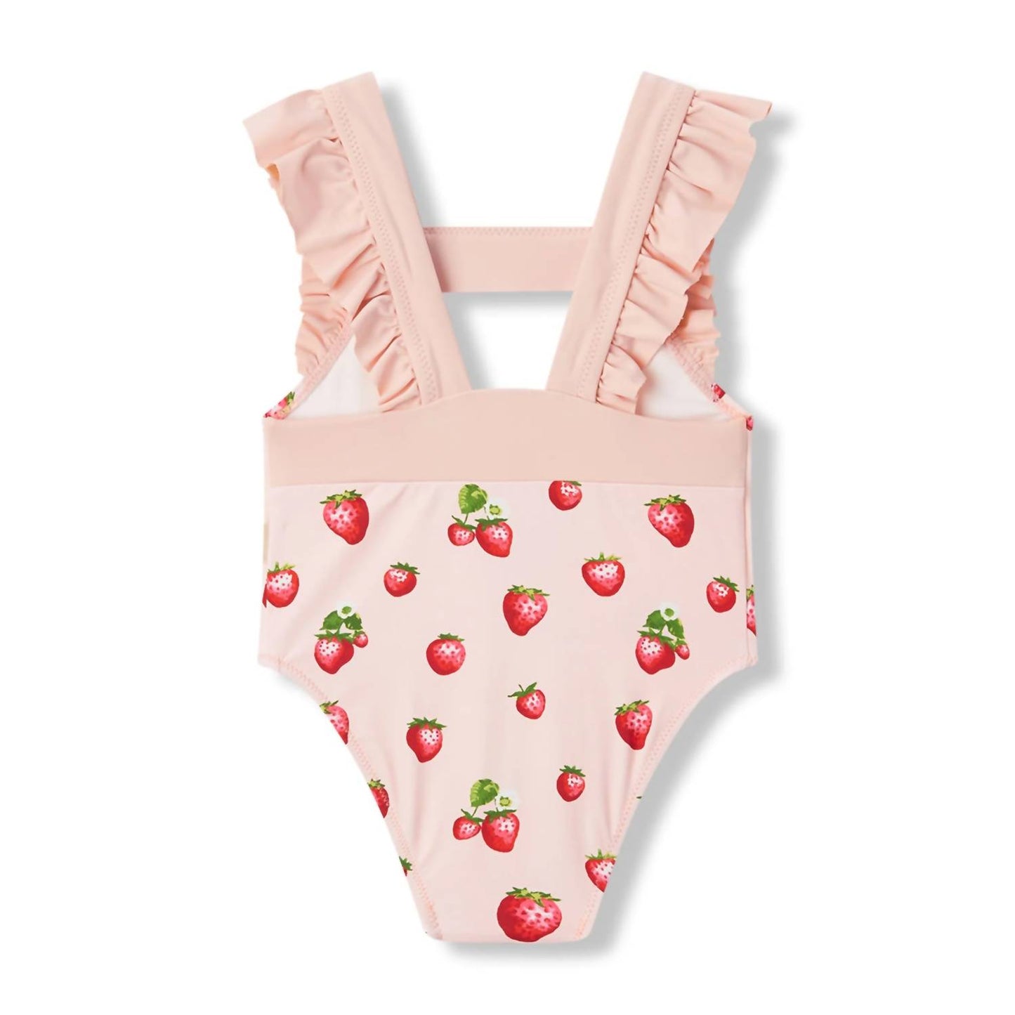 Kid's Ruffle Square Neck Swimsuit
