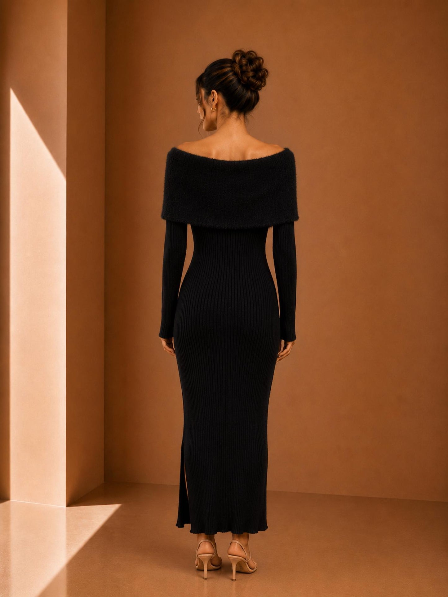 Bardot Off-the-Shoulder Maxi Dress