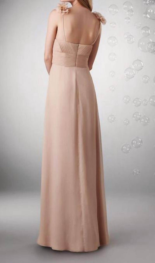 Bari Jay - Flower Straps Bridesmaid Dress - Rack Hunt -