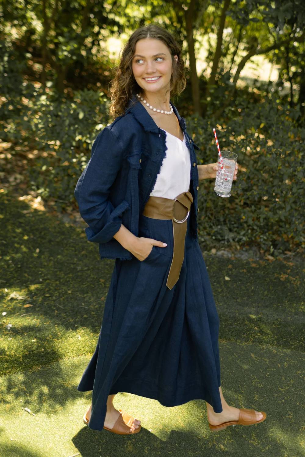 Jessie Linen Jacket