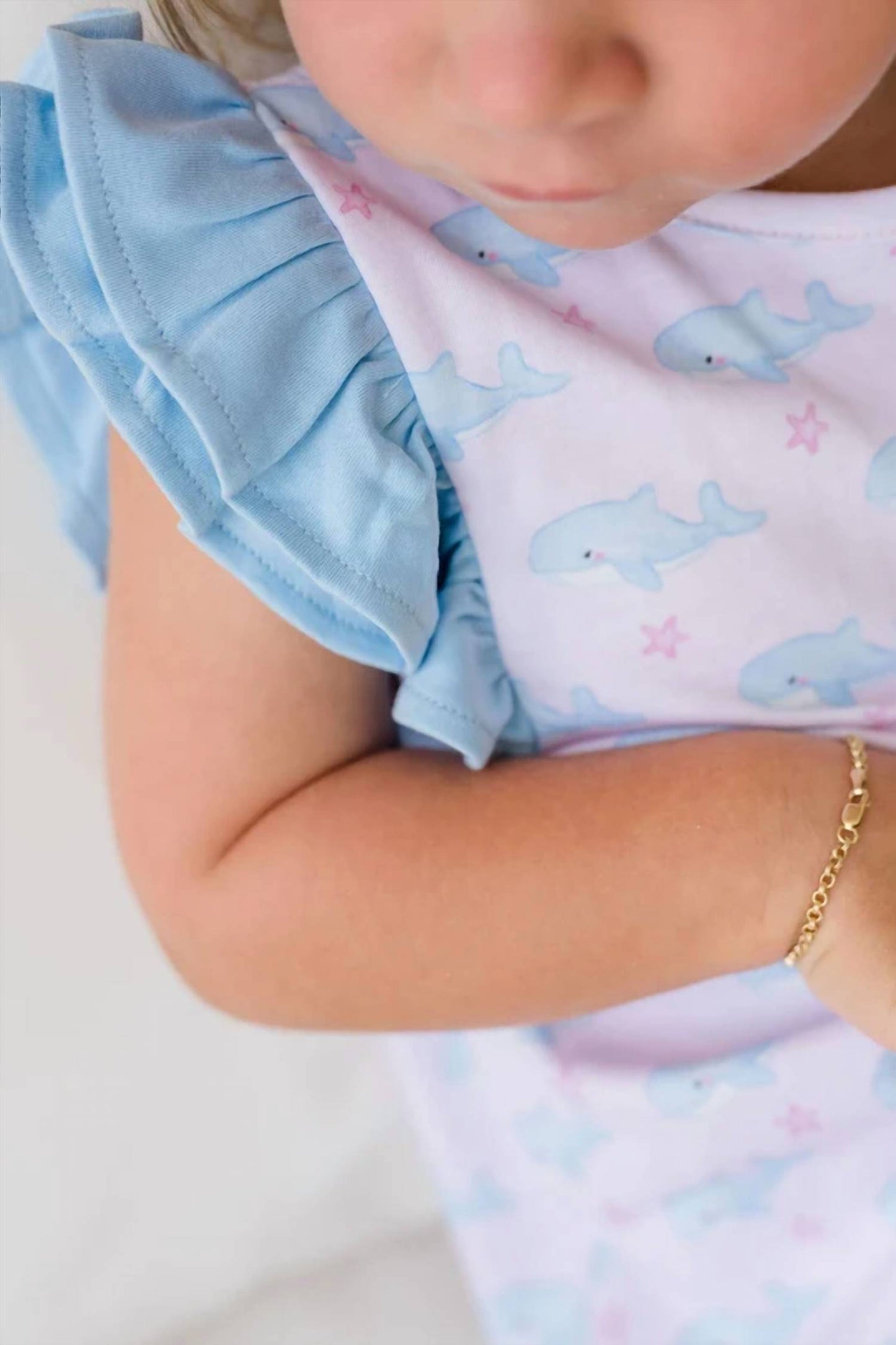 Girls Oh Whale Knit Blake Bubble