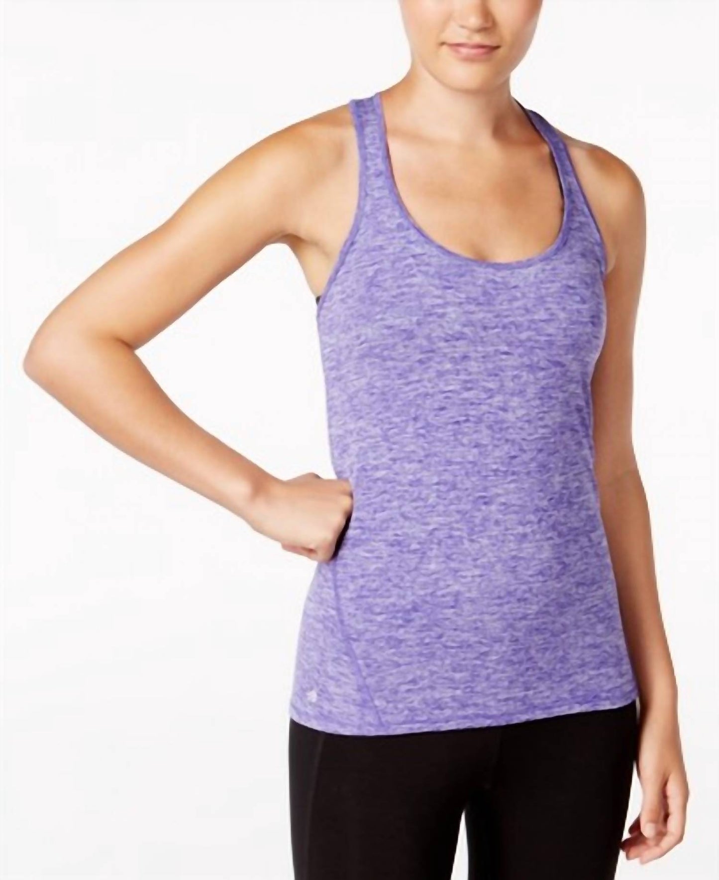 Activewear Rapidry Heathered Racerback Tank Top