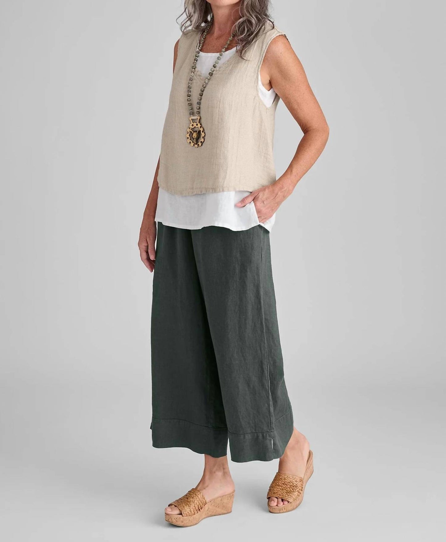 Roxbury Crop Tank Top