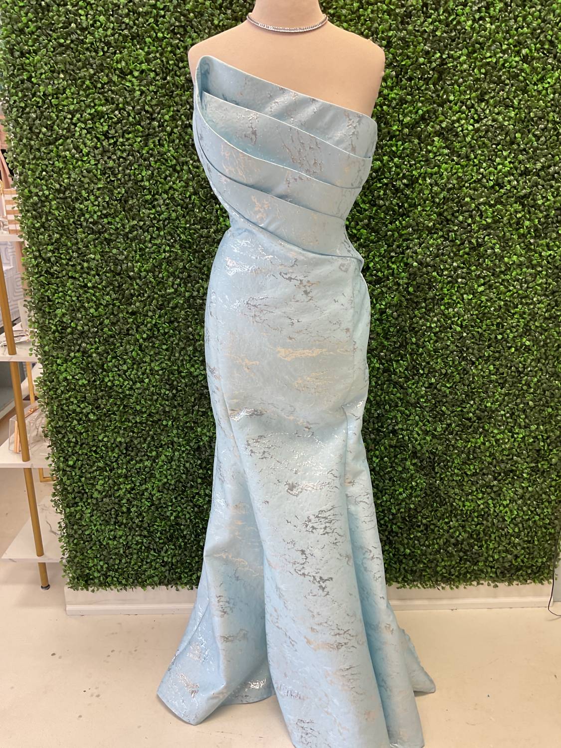 Women's Strapless Formal Evening Dress