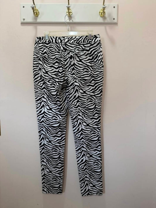 Women's Zebra Print Pant