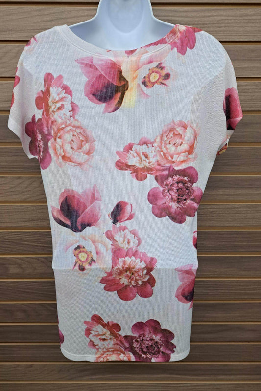 Avery Apparel - Women's Light Floral Short Sleeve - Rack Hunt -