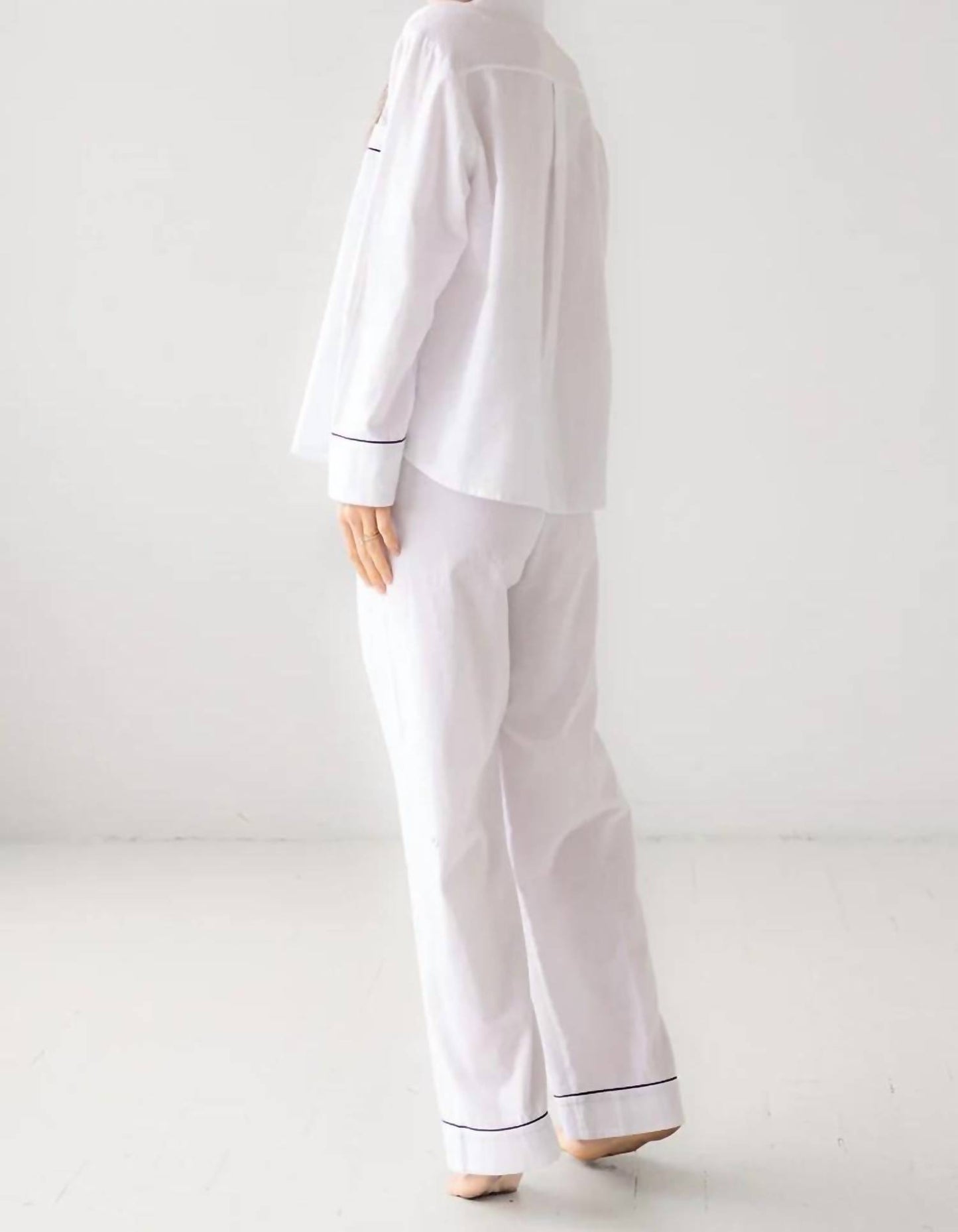 Classic Flannel Pajama Top And Pants Set