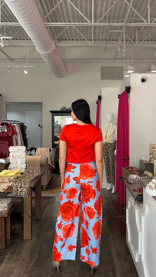 Rose Wide Leg Pant