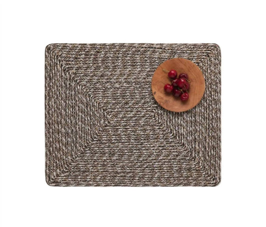 Atticus Rectangular Espresso Placemat - Set of 4