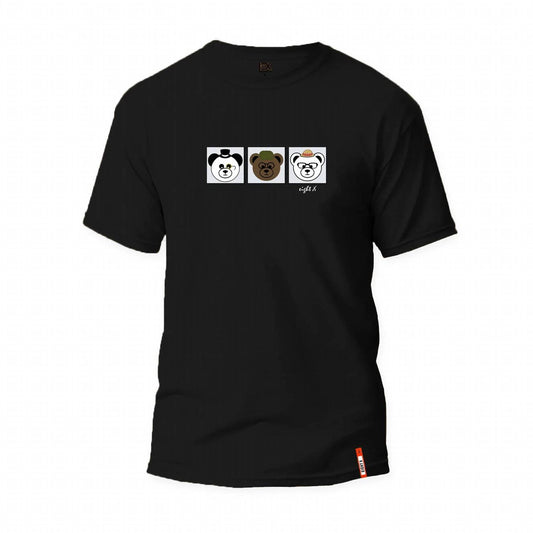 Three Bears Graphic T-shirt