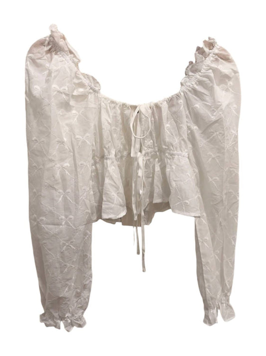 Women's Ruffles And Bows Top