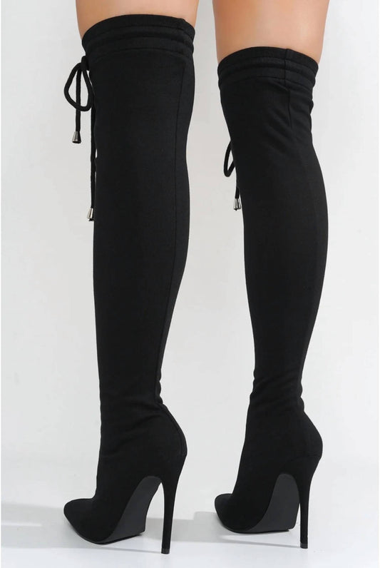 Women's Cahoka Thigh High Sweat Boots