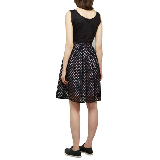WOMEN'S EYELET COTTON DRESS