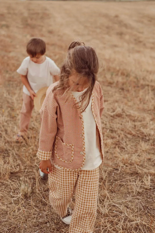 Möm(e) Portugal - Kid's Lola Check Pants - Rack Hunt