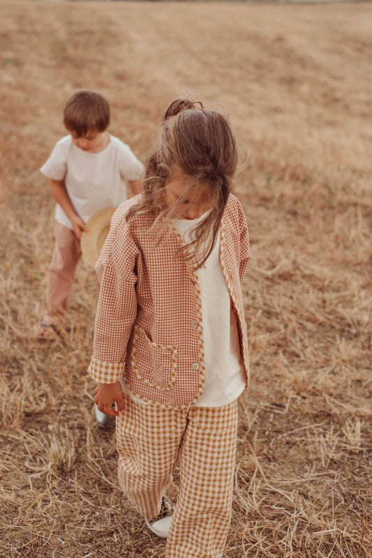 Möm(e) Portugal - Kid's Lola Check Pants - Rack Hunt -
