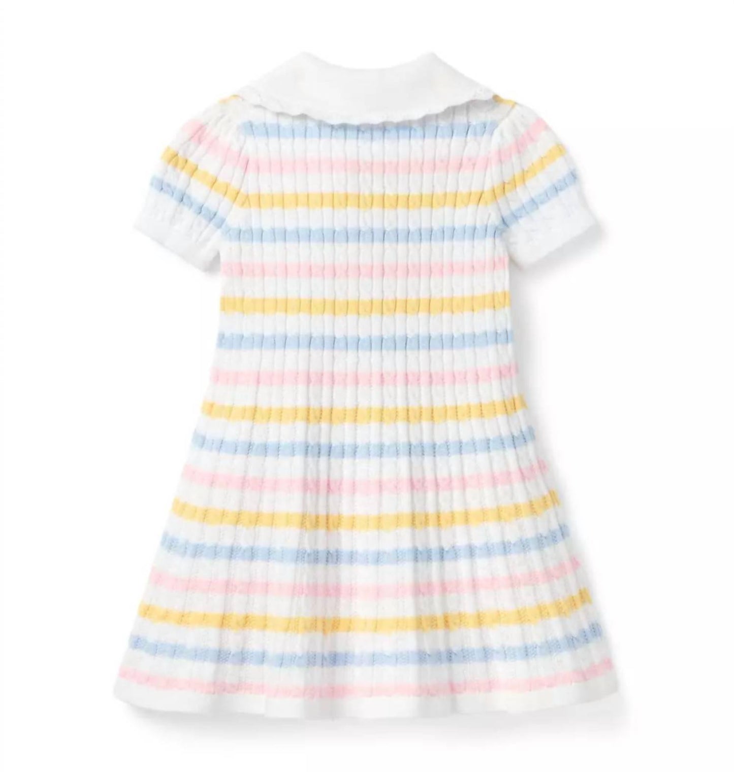 Girl's Striped Sweater Dress