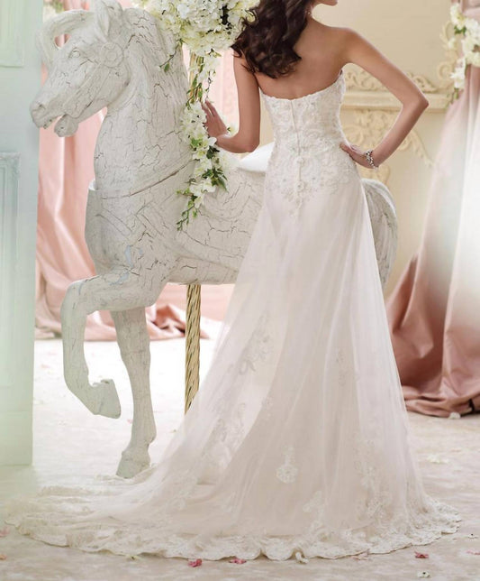Strapless Wedding Gown