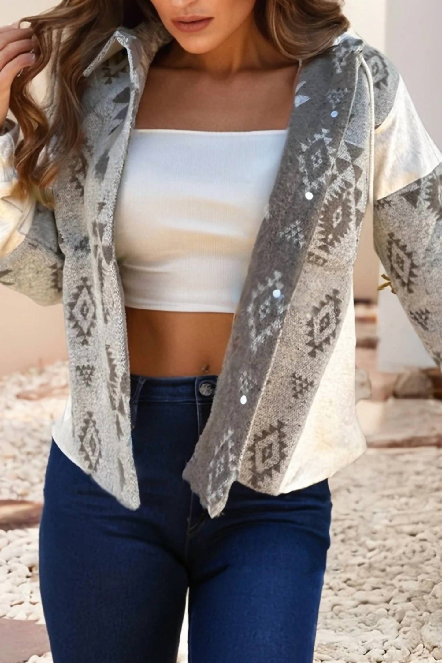 Amanda Hooded Shacket