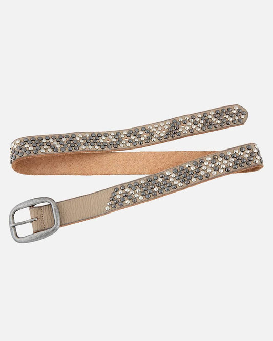 Women's Bitta Pyramid Multi Studded Leather Belt