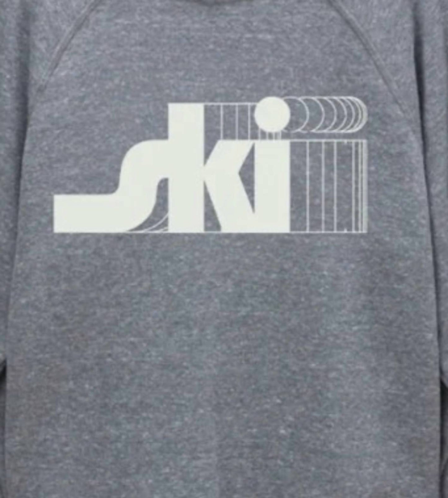 Women's Retro Ski Raglan Crew Sweatshirt