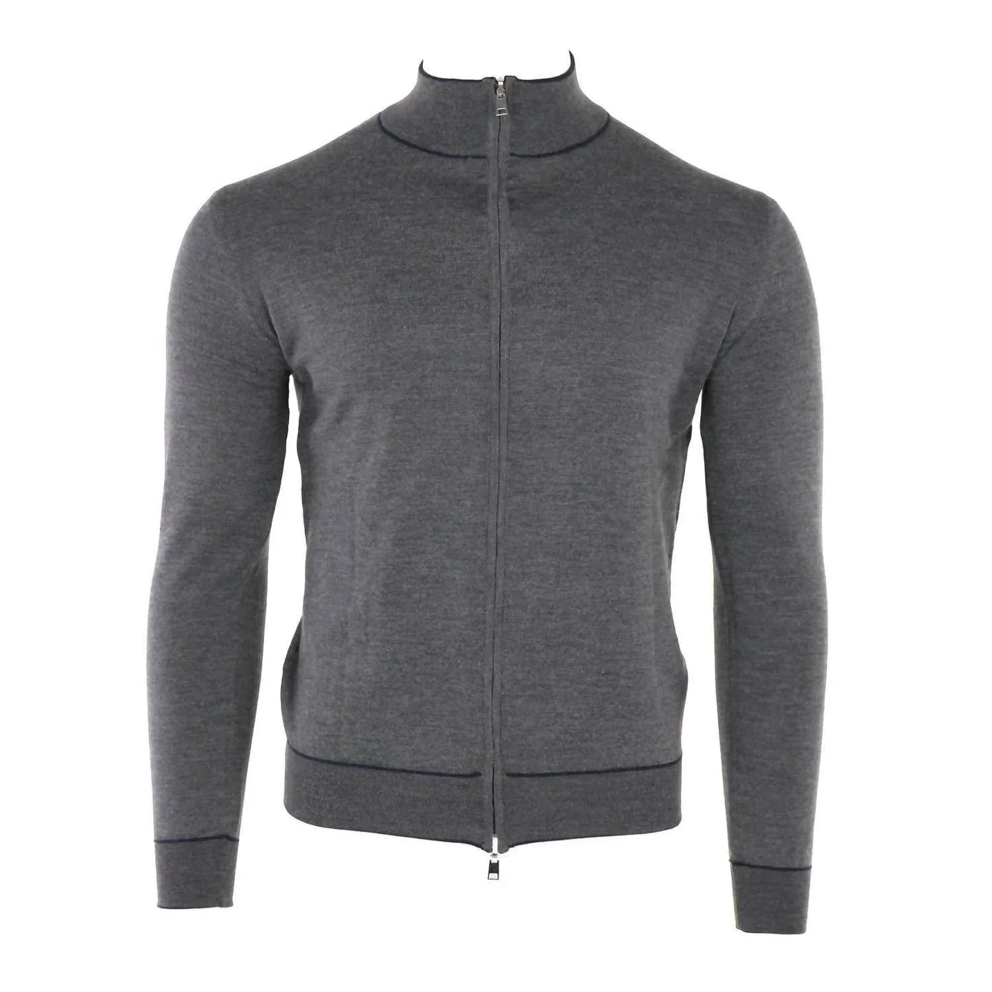 Pashmere - Men's Double Reversible Extrafine Full Zip Mock - Rack Hunt