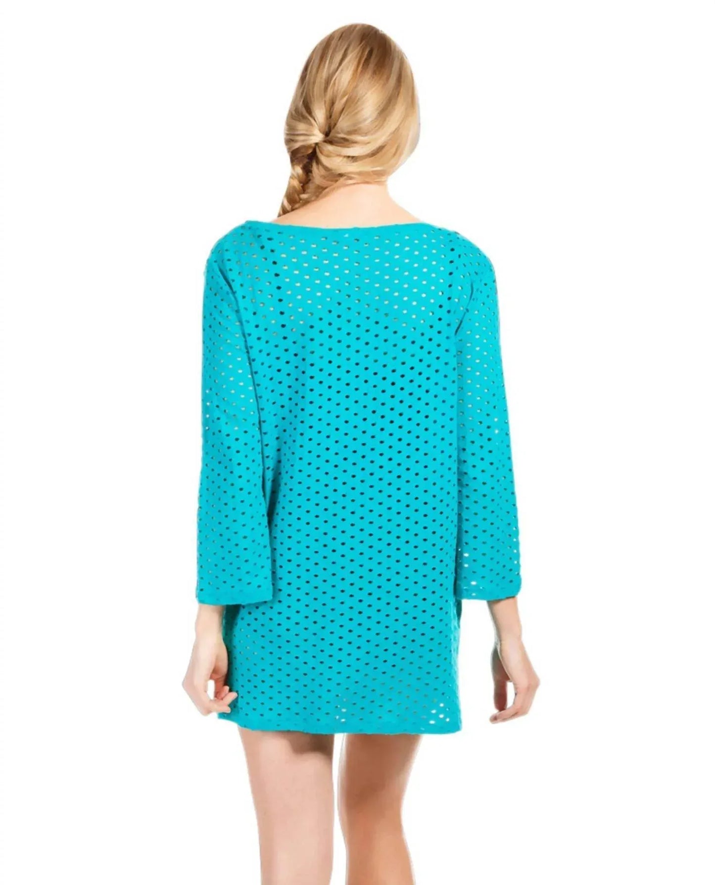 Eco Swim - Jacquard 3/4 Sleeve Tunic - Rack Hunt