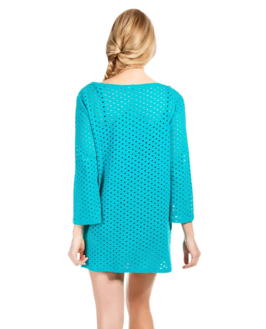 Eco Swim - Jacquard 3/4 Sleeve Tunic - Rack Hunt