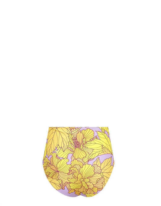 Lia Sahara - Women's Reversible Compression High Waist Bikini Bottom - Rack Hunt