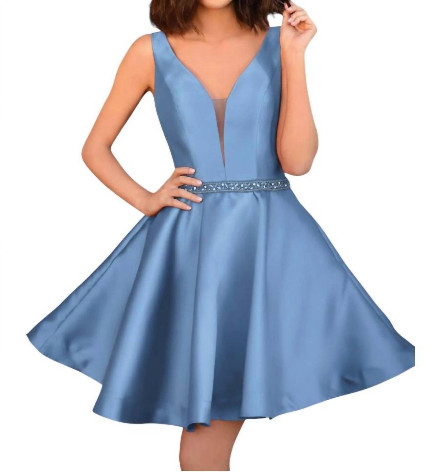 Fit and Flare Sleeveless Dress