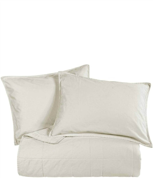 Paseo Road - Cotton Canvas Coverlet - Rack Hunt -