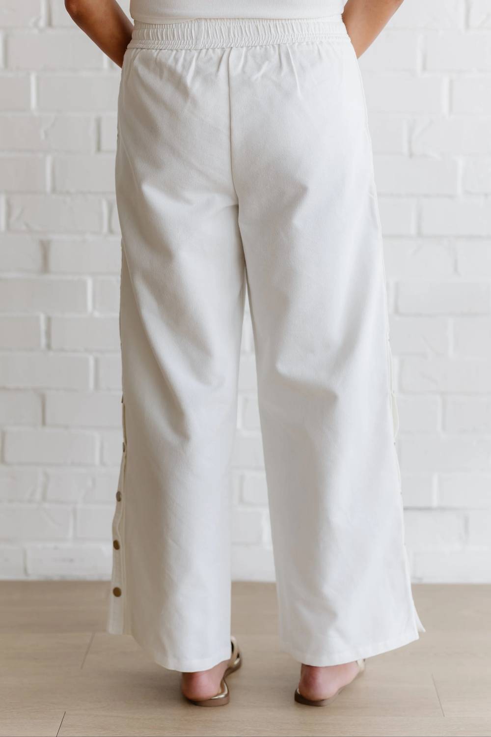 Keep It Easy Wide Leg Denim Pants