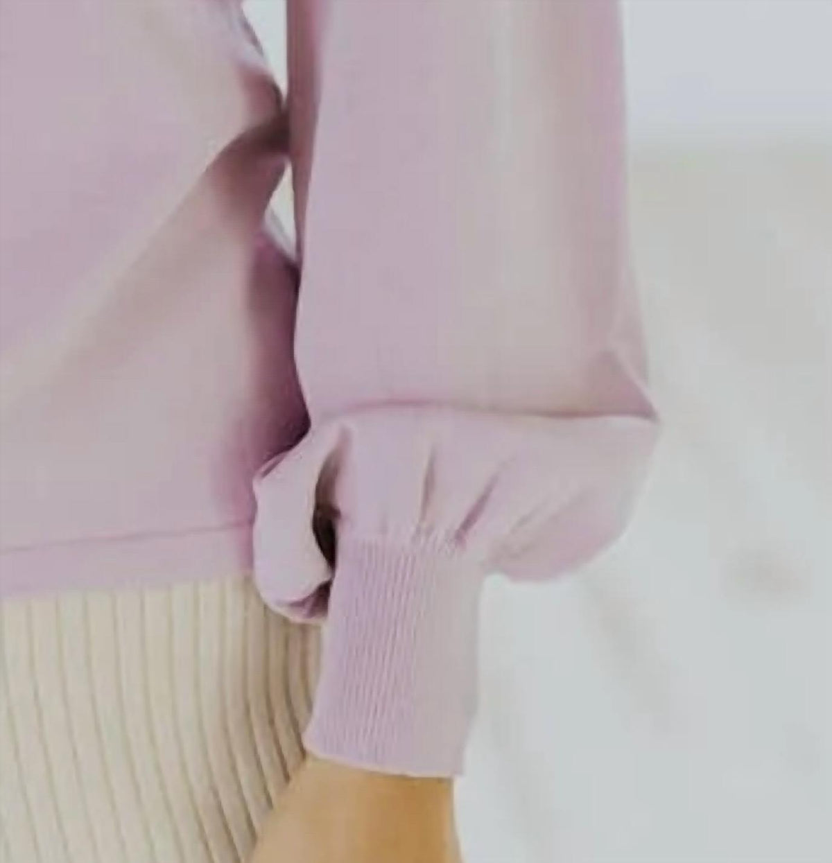 Balloon Sleeve Pullover